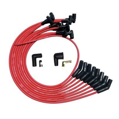 Moroso Ultra Plug Wire Set SBC Over V/C Red MPN MOR52027 For Chevy