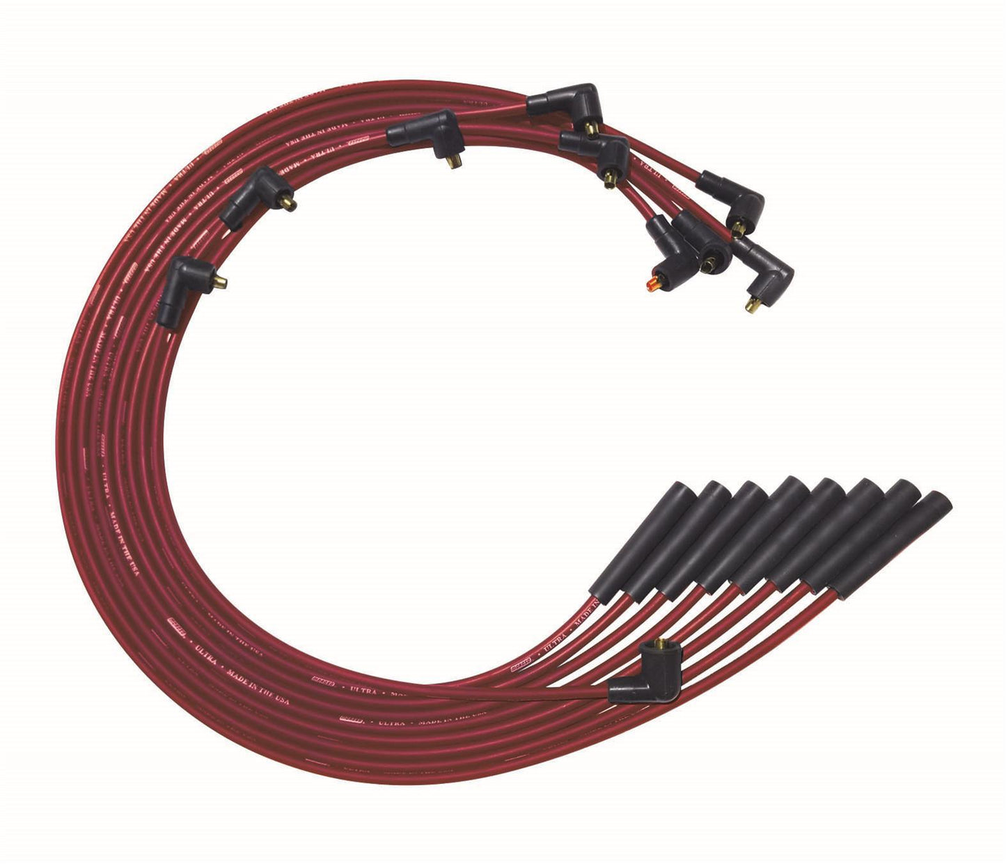 MOROSO Ultra Plug Wire Set BBM 361-440 Red MOR52061