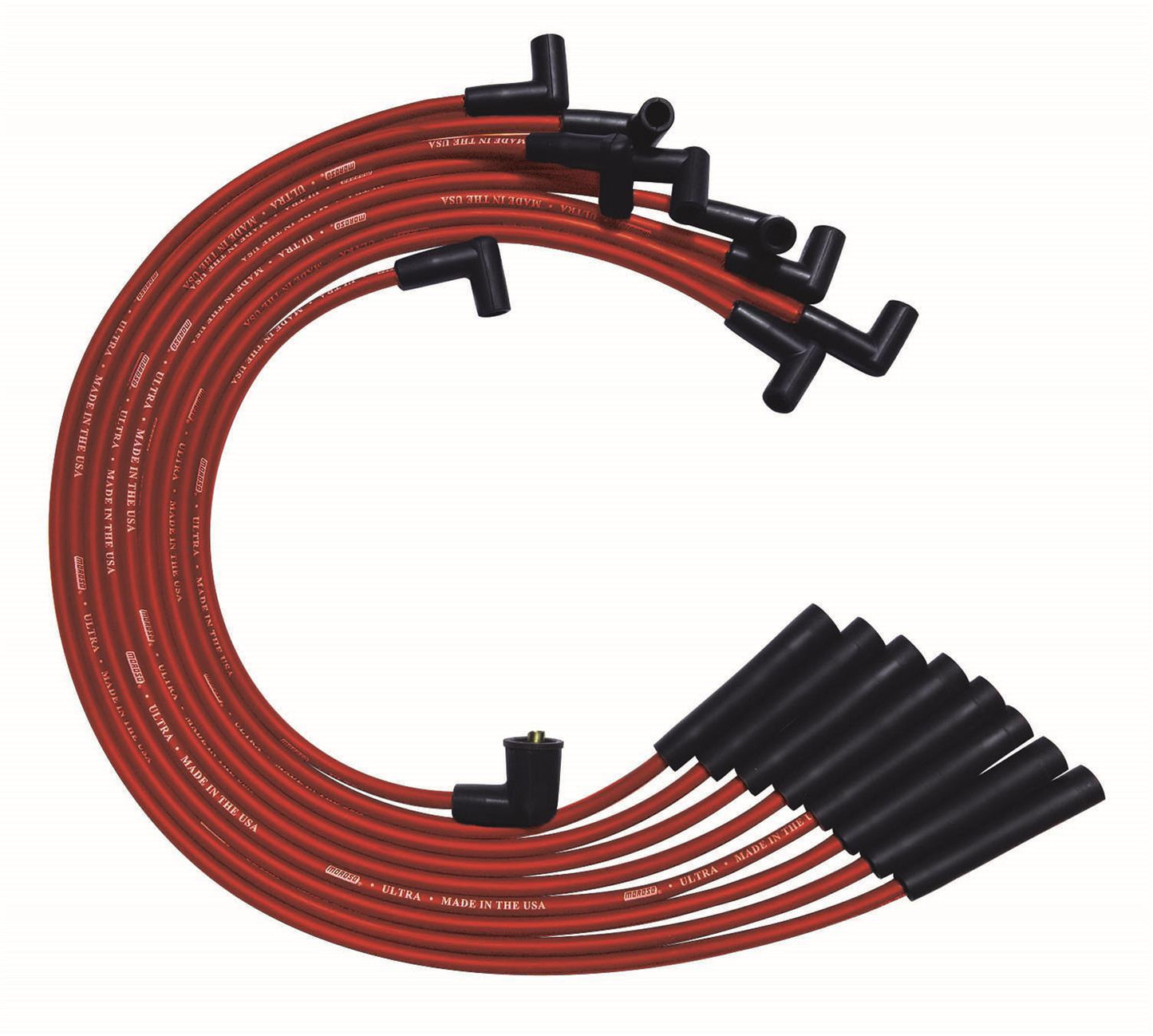 MOROSO Ultra Plug Wire Set BBF Red MOR52074