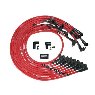 MOROSO Ultra Plug Wire Set SBC Under V/C Red MOR52529