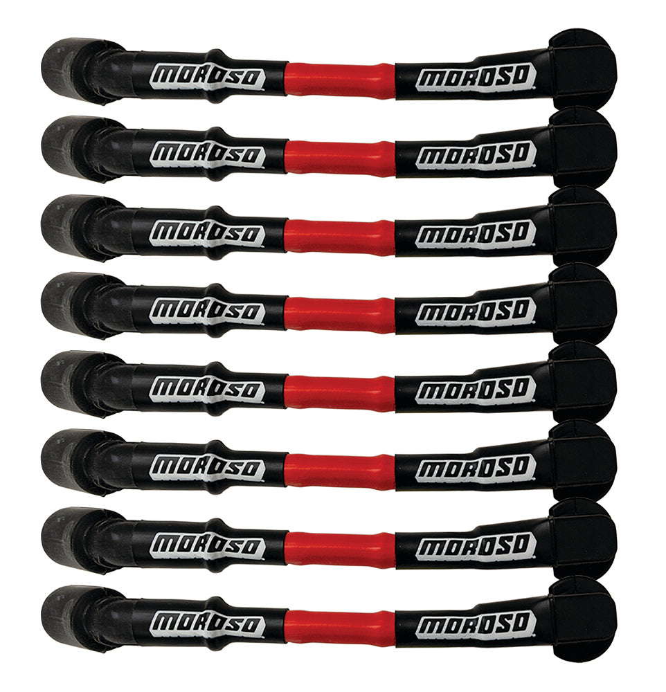 Moroso Ultra Plug Wire Set GM LS 9.75 Long Red MPN MOR52532 For GM LS-Series