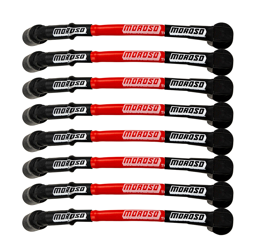 Moroso Ultra Plug Wire Set GM LS 11.0 Long Red MPN MOR52534 For GM LS-Series