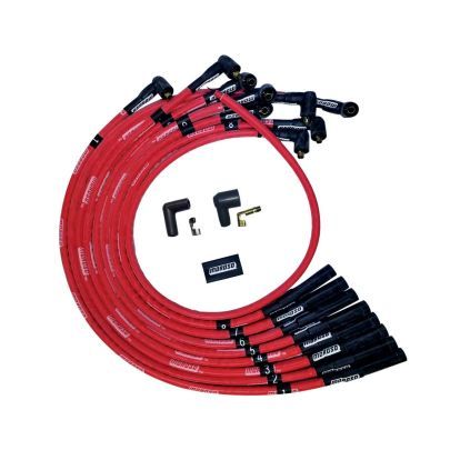 Moroso Ultra Plug Wire Set BBC Over V/C Red MPN MOR52541 For Chevy
