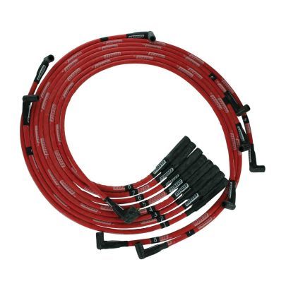 Moroso Ultra Plug Wire Set BBM 361-440 Red MPN MOR52560 For Mopar B / RB-Series