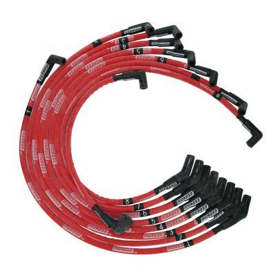 Moroso Ultra Plug Wire Set BBF Red MPN MOR52574 For Ford