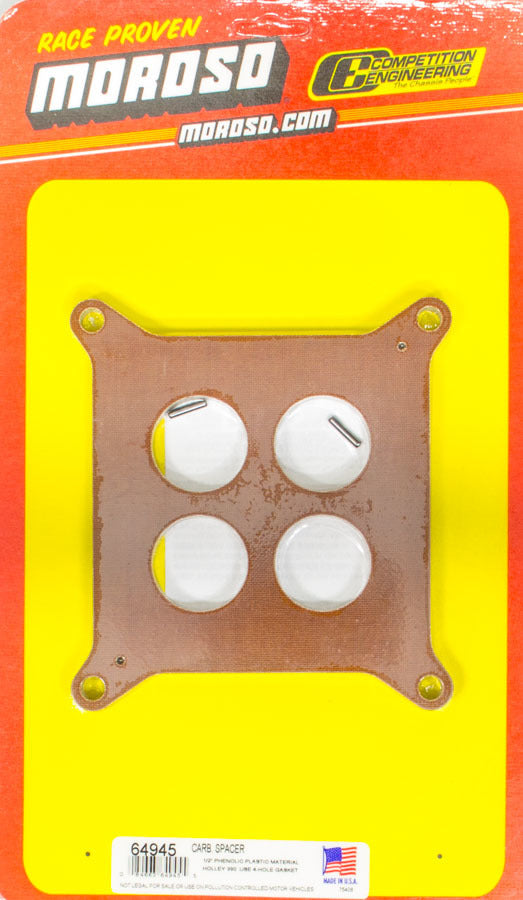 Moroso 4-Hole Phenolic Spacer MPN MOR64945