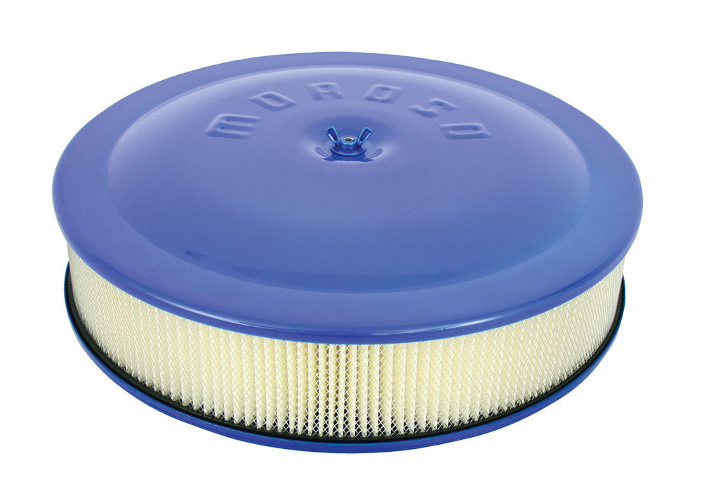 Moroso Air Cleaner - 14 x 3 Blue P/C MPN MOR65906
