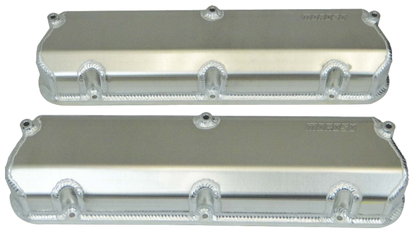 Moroso SBF Fabricated Alm Valve Cover Set MPN MOR68475 For Ford