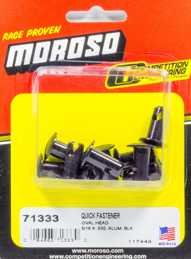 Moroso Oval Head Quick Fastener 5/16 x .500 MPN MOR71333