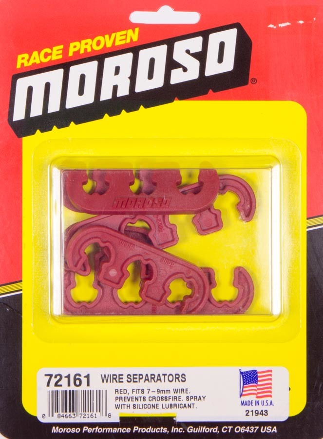 MOROSO Red Spark Plug Wire Separator MOR72161