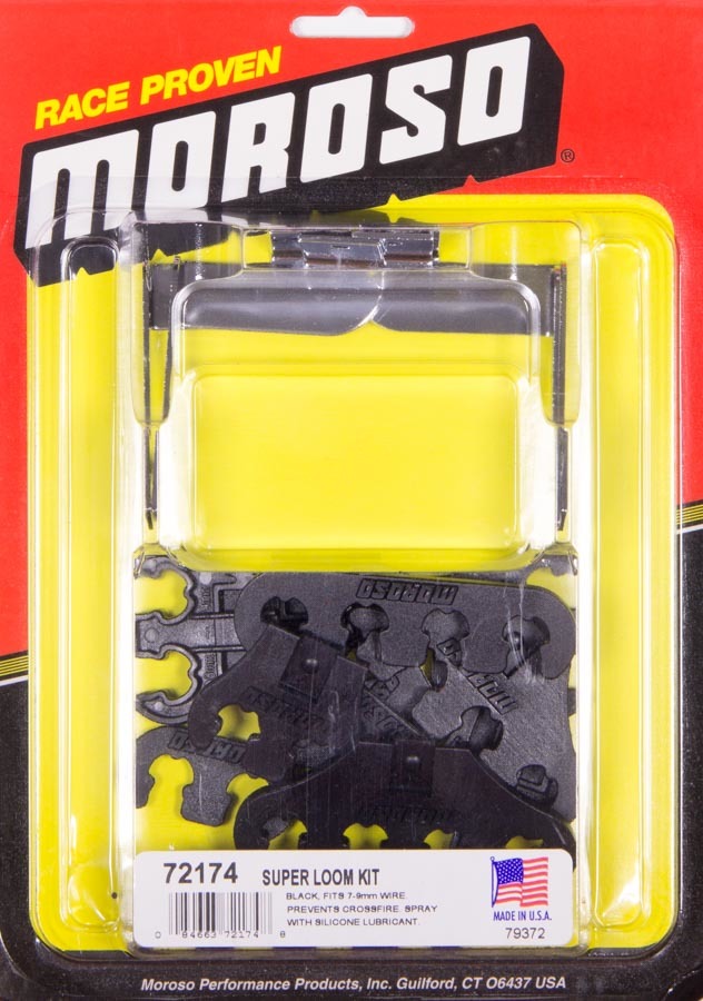 MOROSO Super Wire Loom Kit Black MOR72174