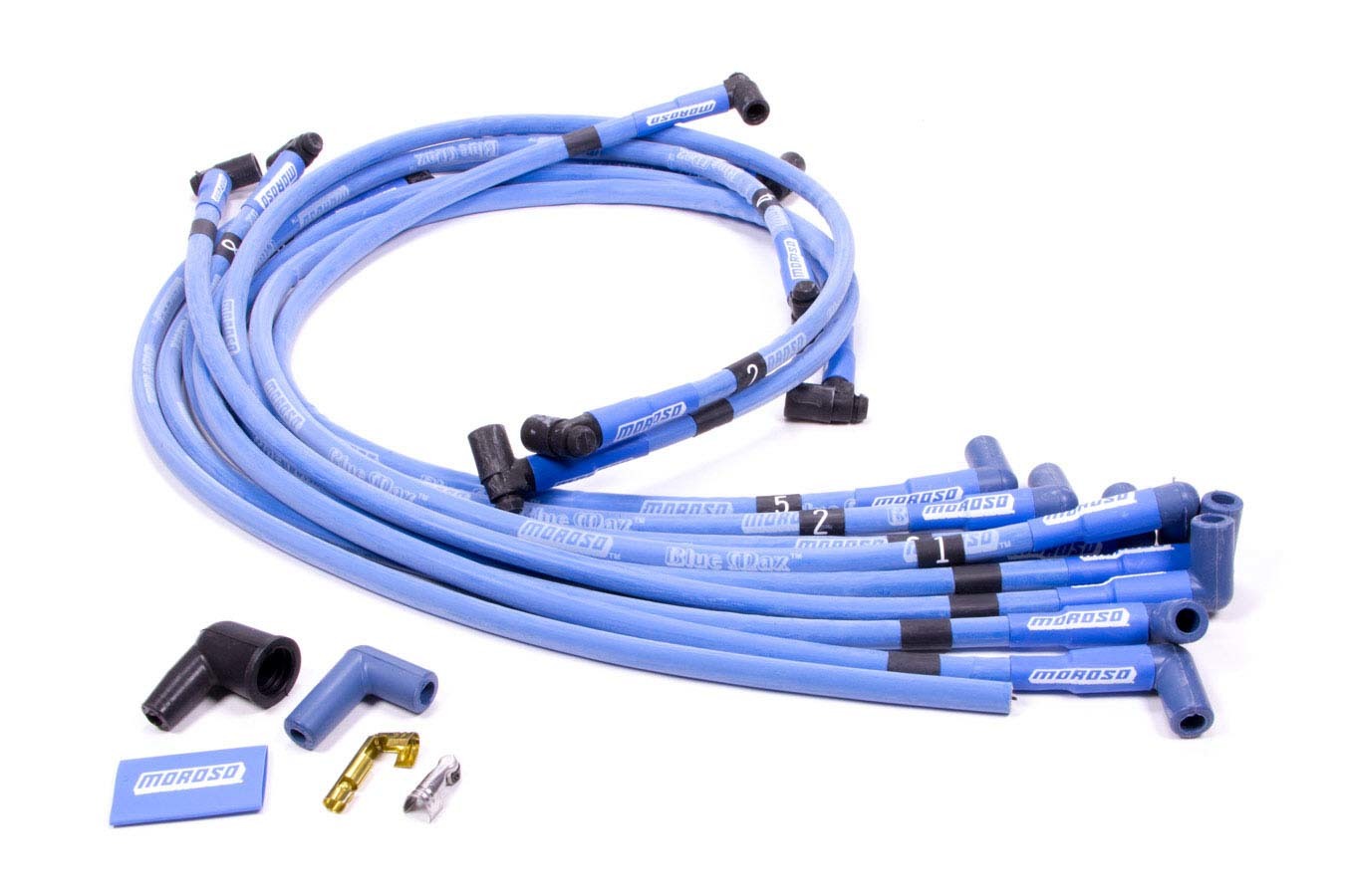 Moroso Blue Max Ignition Wire Set MPN MOR72407 For Chevy