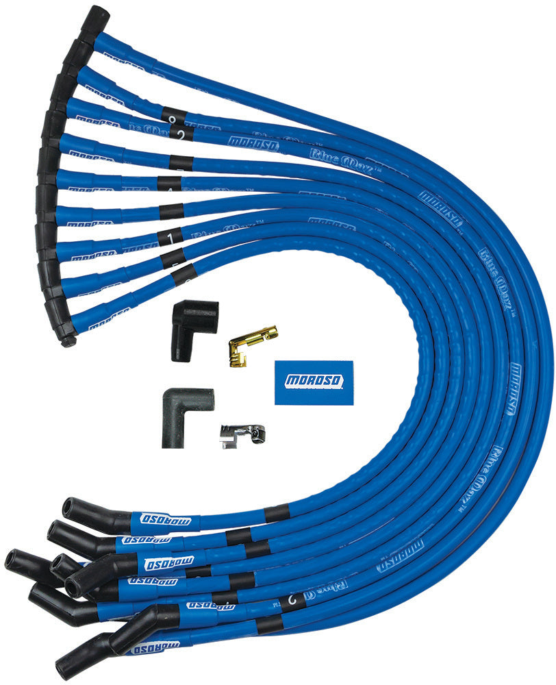 Moroso Blue Max Ignition Wire Set MPN MOR72426 For Ford
