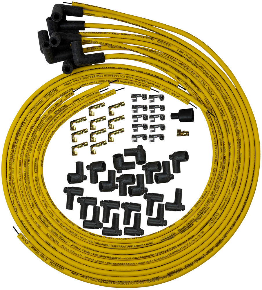 MOROSO Blue Max Ignition Wire Set - Yellow MOR73217