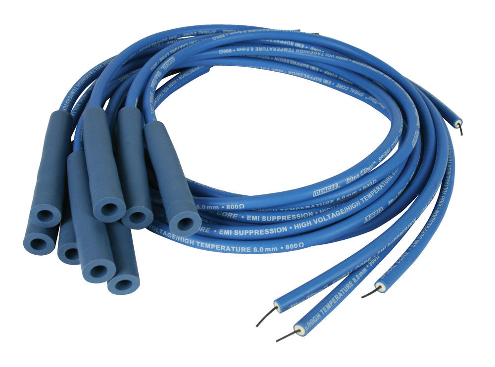 Moroso Blue Max Ignition Wire Set - Blue MPN MOR73226