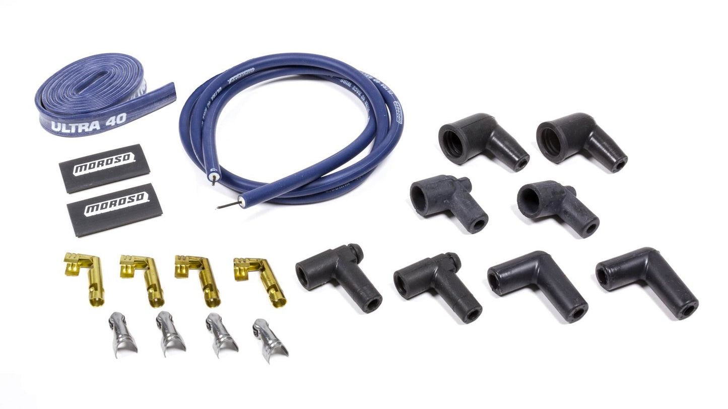 Moroso Replacement Coil Wire Kit - Ultra 40 Sleeved MPN MOR73240