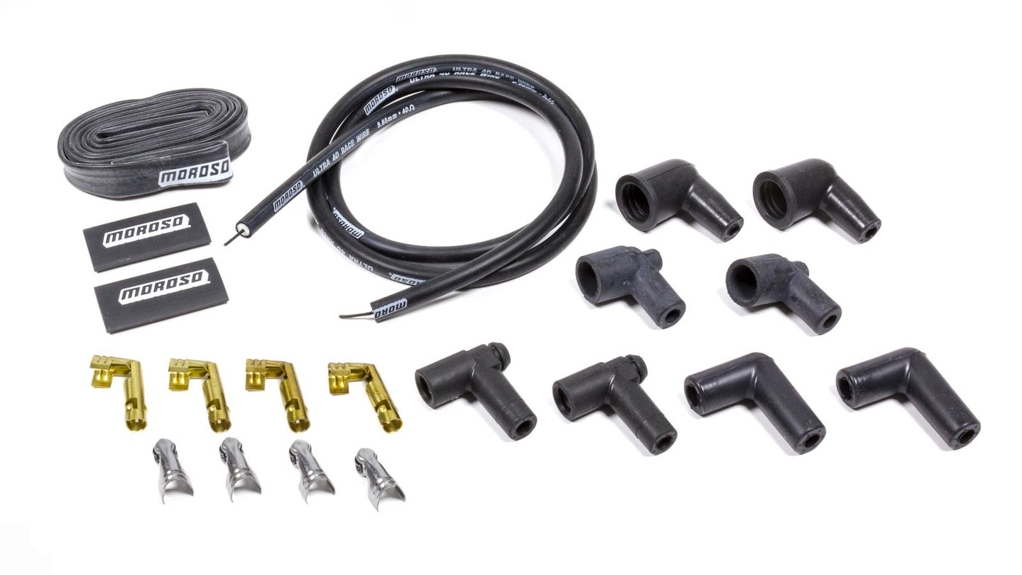 Moroso Replacement Coil Wire Kit - Ultra 40 Sleeved MPN MOR73241