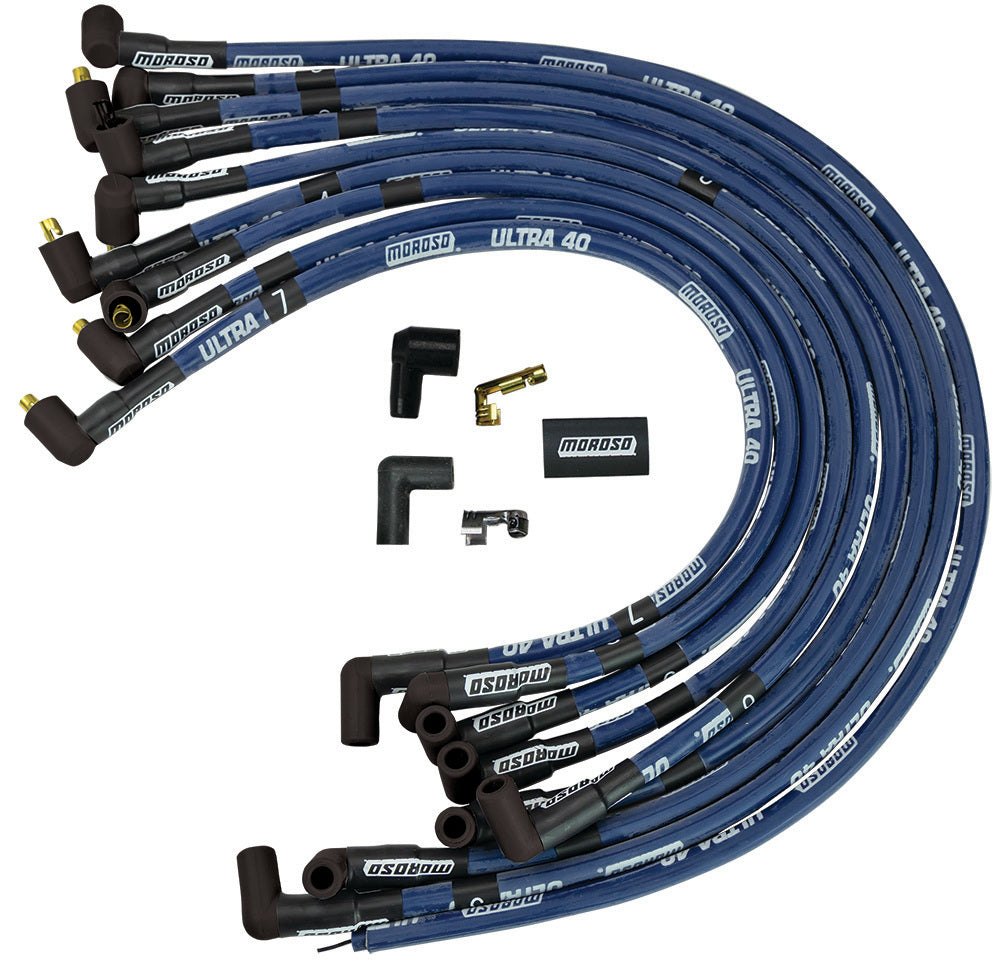Moroso Ultra 40 Plug Wire Set MPN MOR73600 For Chevy