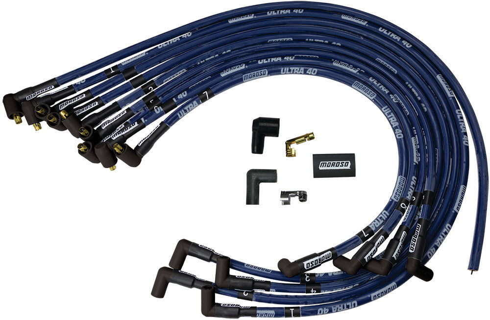 Moroso Ultra 40 Plug Wire Set MPN MOR73605 For Chevy