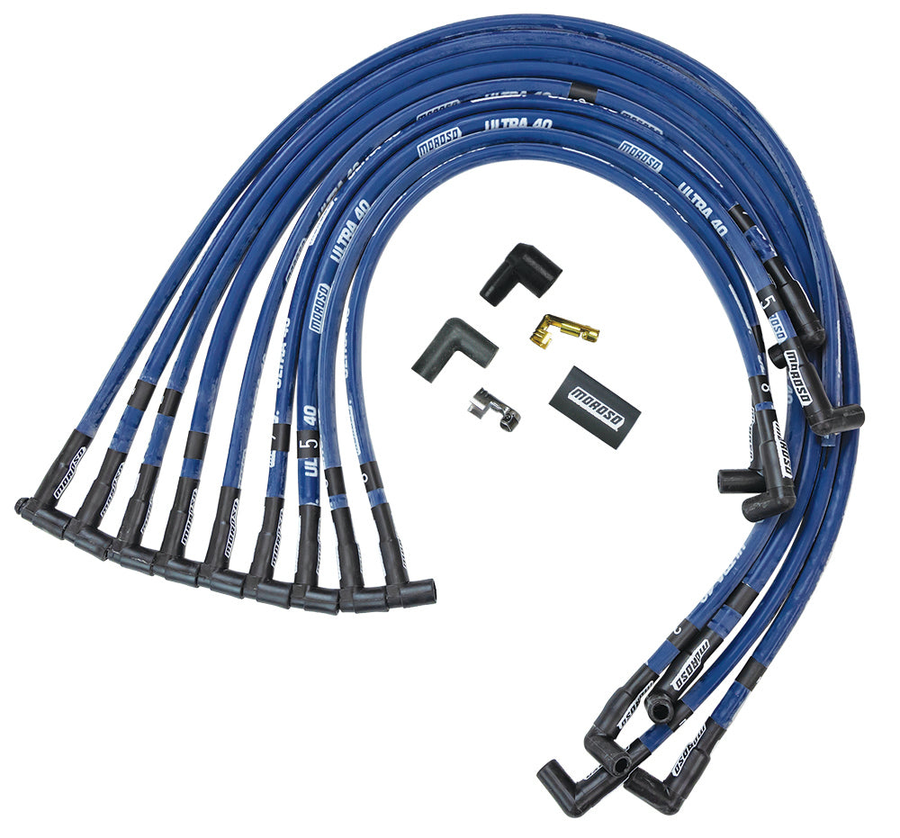 Moroso Ultra 40 Plug Wire Set MPN MOR73607 For Chevy