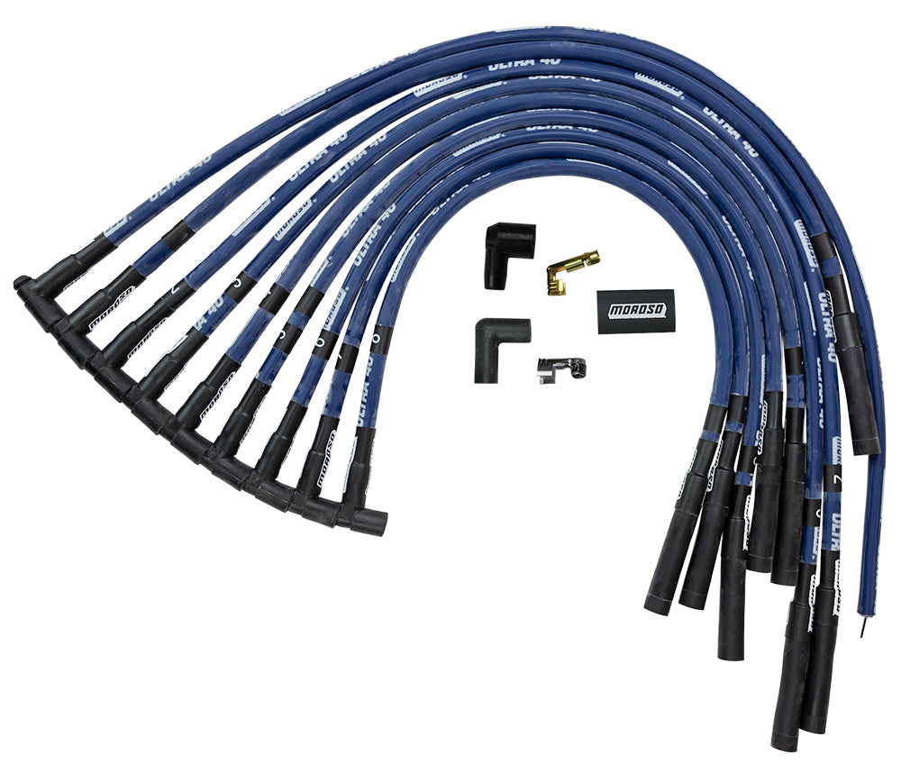 Moroso Ultra 40 Plug Wire Set MPN MOR73615 For Chevy