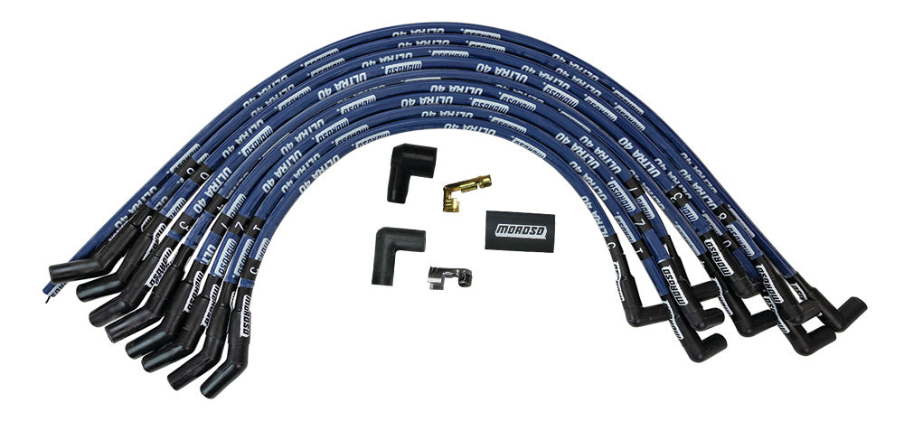 Moroso Ultra 40 Plug Wire Set MPN MOR73628 For Ford