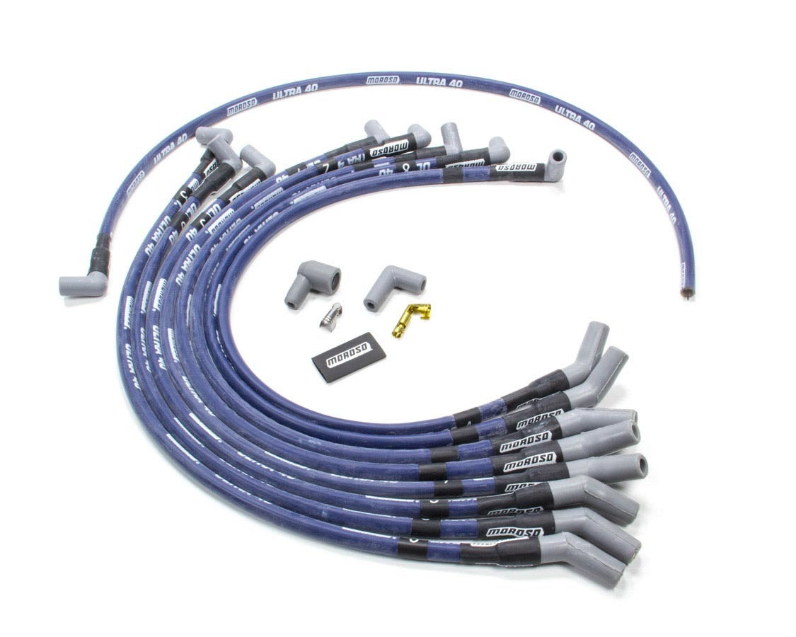 Moroso Ultra 40 Plug Wire Set MPN MOR73630 For Ford