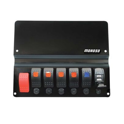 MOROSO Dash Blockoff Plate - w/Switches BMW E46 MOR74311