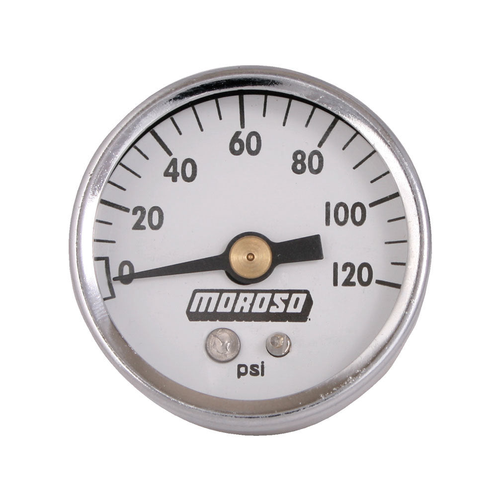 MOROSO 1-1/2 Oil Pressure Gauge - 0-120PSI MOR89611