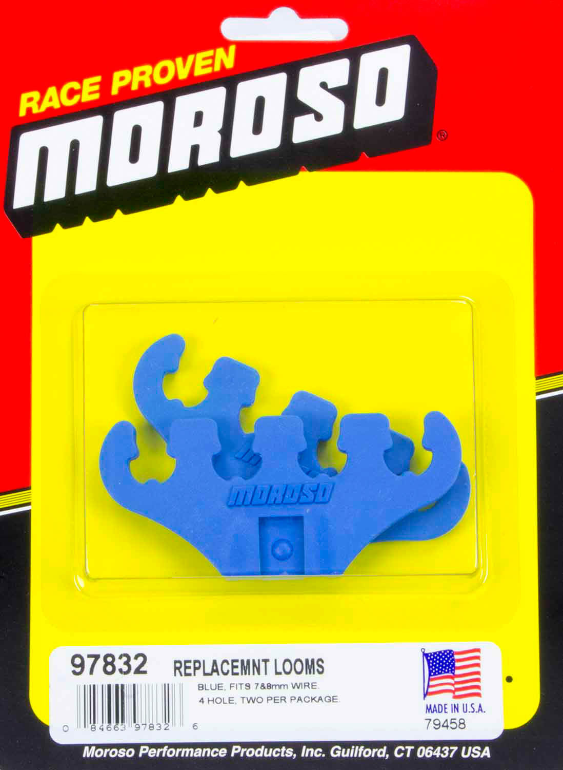 MOROSO Blue 4-Hole Wire Loom MOR97832