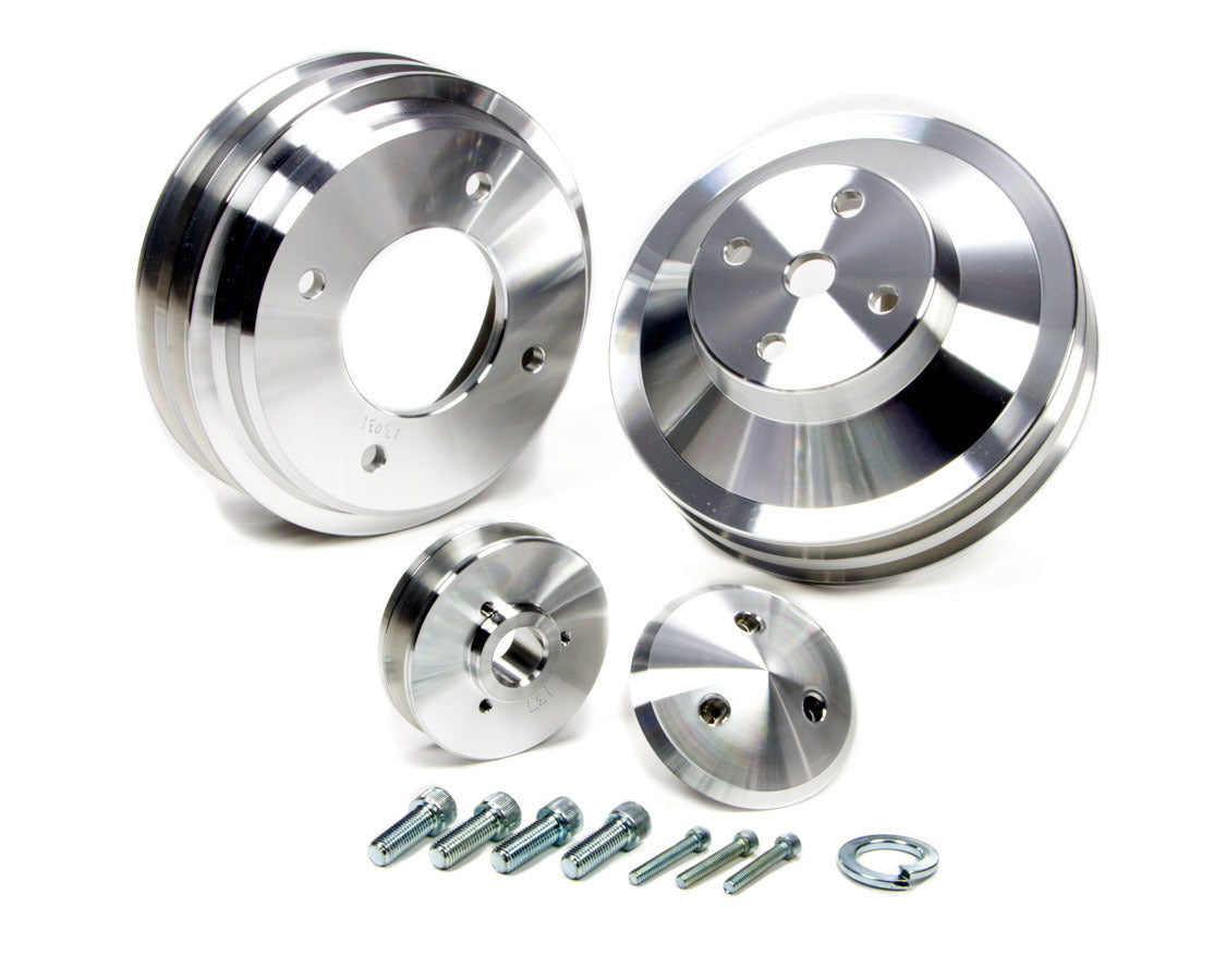 March Performance 70-78 BB Pontiac 3pcs Pulley Set MPN MPP13030 For Pontiac