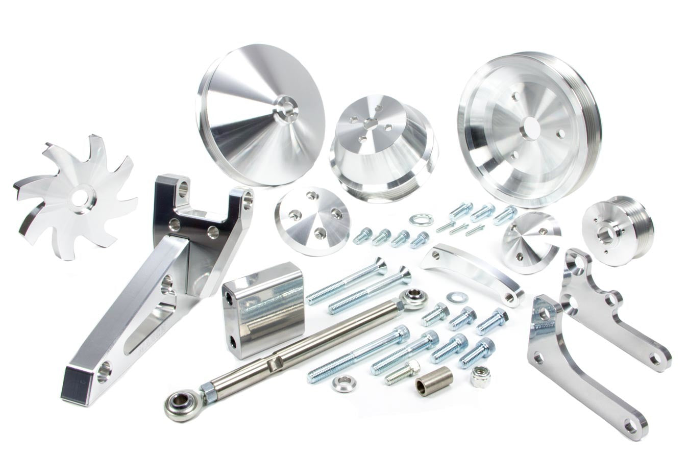 March Performance Bracket Kit SBC Outside Mount MPN MPP20450 For Chevy