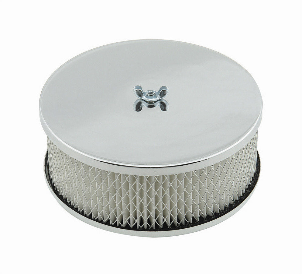 MR. GASKET 6.5in Chrome Air Cleaner MRG1485