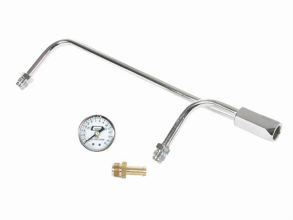 Mr. Gasket 8-21/32in Fuel Line W/Gauge MPN MRG1558