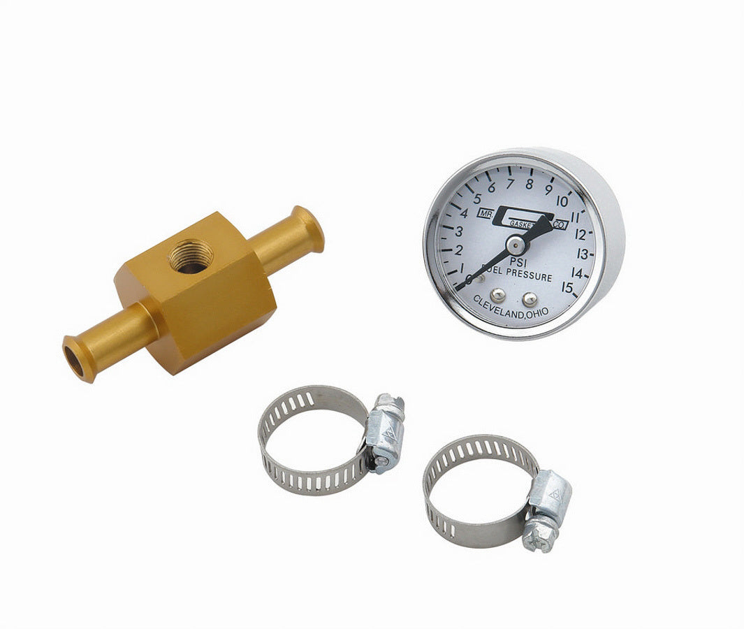 Mr. Gasket In-Line Fuel Press Gauge MPN MRG1560