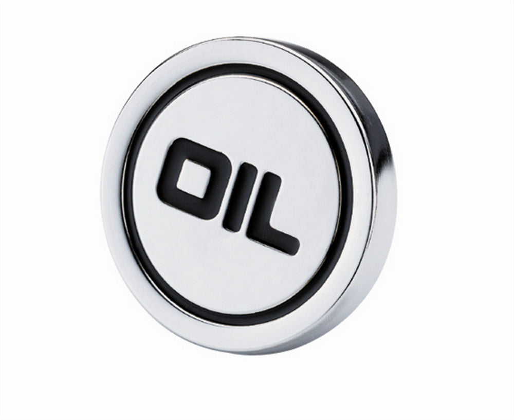 MR. GASKET Chrome Push On Oil Plug MRG9815