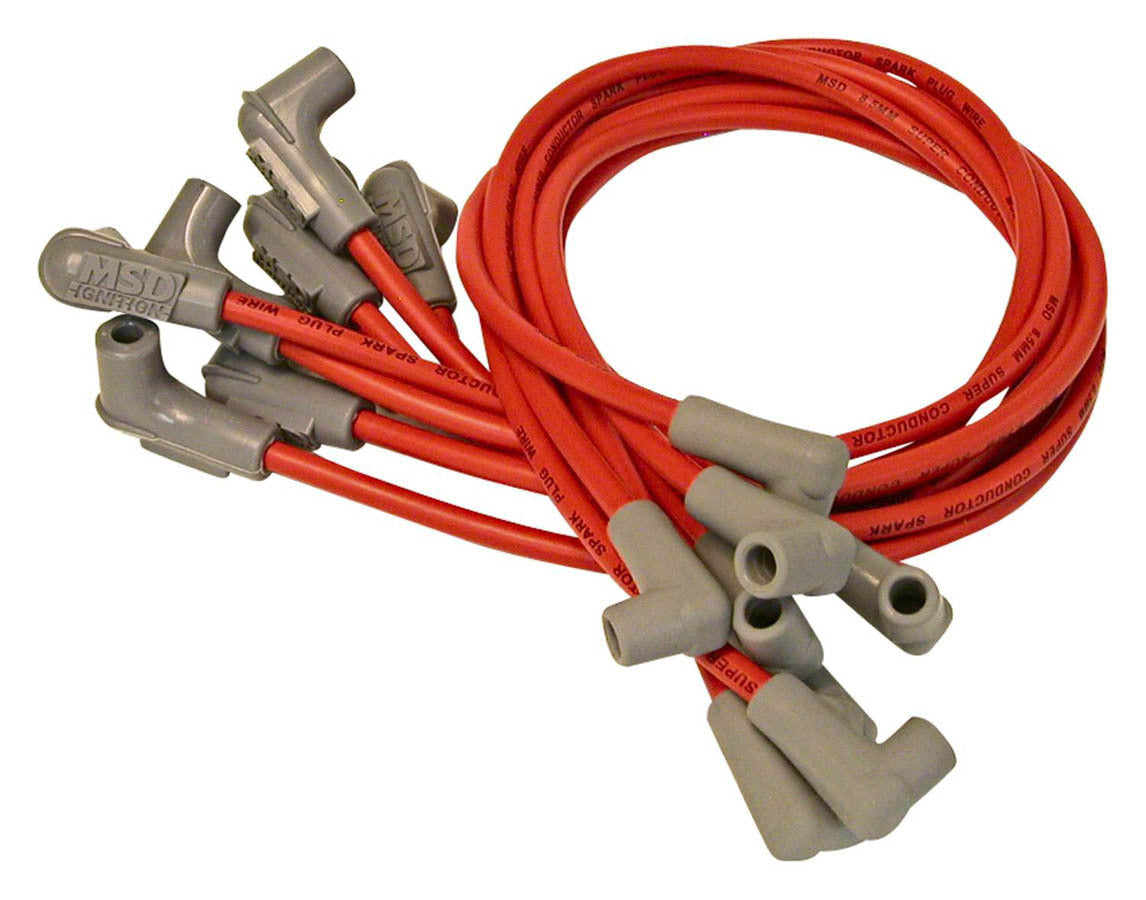 Msd Ignition 8.5mm BBC Race Tailored Plug Wire Set MPN MSD30829 For Chevy