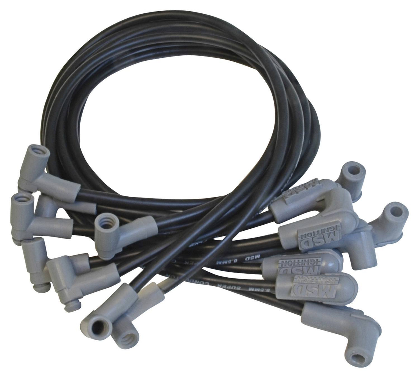 Msd Ignition 8.5MM Spark Plug Wire Set - Black MPN MSD31243 For Chevy