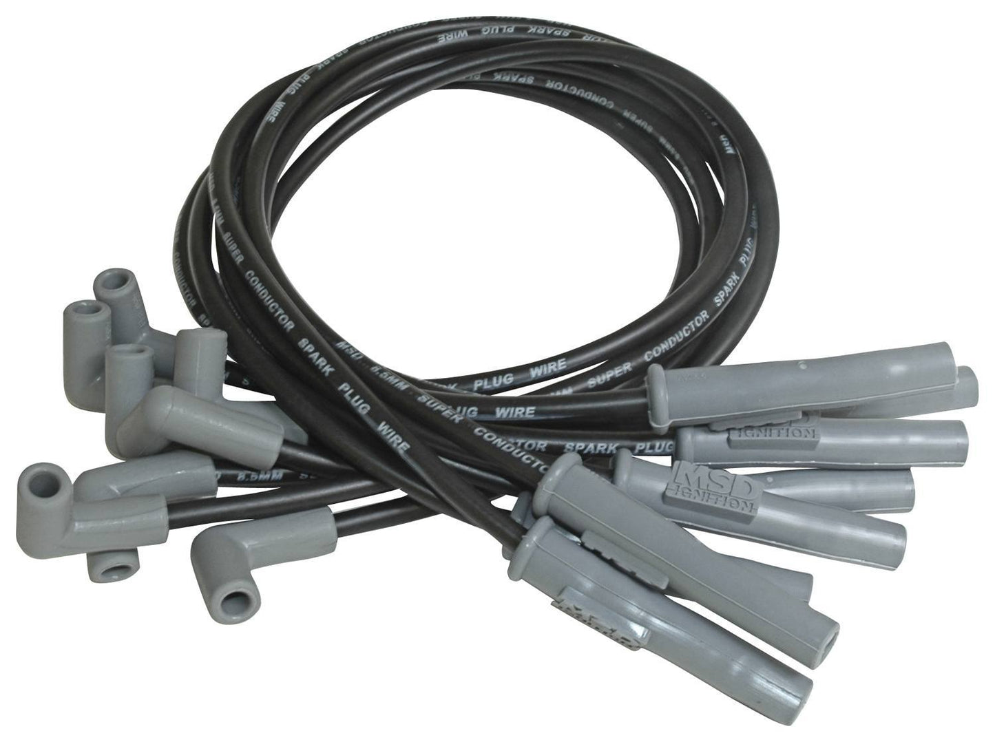 Msd Ignition 8.5MM Spark Plug Wire Set - Black MPN MSD31323 For Ford