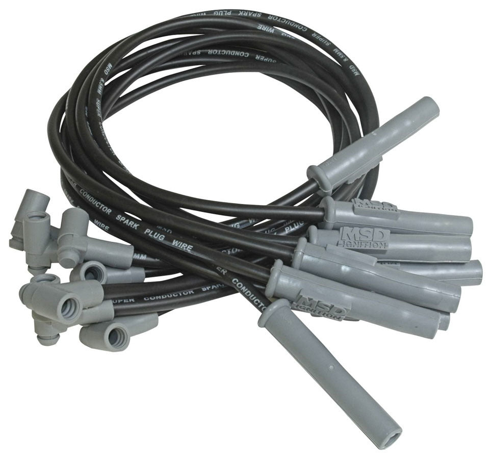 Msd Ignition 8.5MM Spark Plug Wire Set - Black MPN MSD31363 For GM