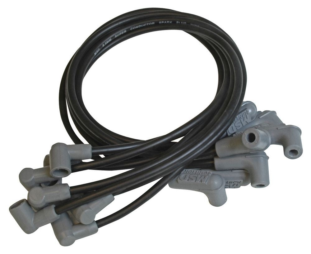 Msd Ignition 8.5MM Spark Plug Wire Set - Black MPN MSD31593 For Chevy
