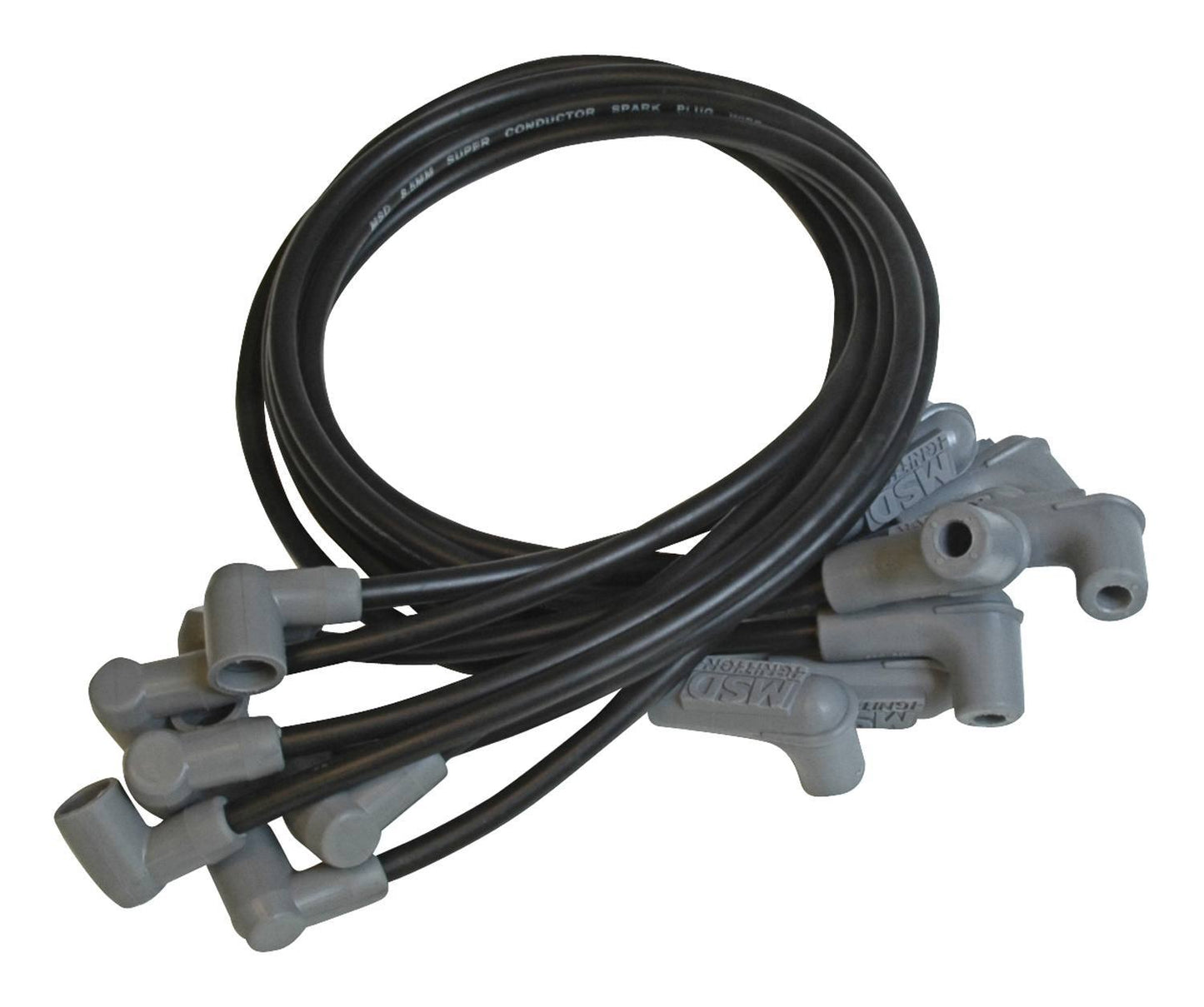 Msd Ignition 8.5MM Spark Plug Wire Set - Black MPN MSD31653 For Chevy