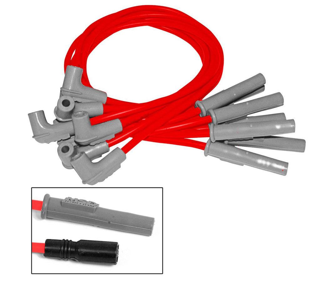Msd Ignition 8.5mm Wire Set - Gen III LS-1/6 V8- Universal MPN MSD32079 For GM LS-Series