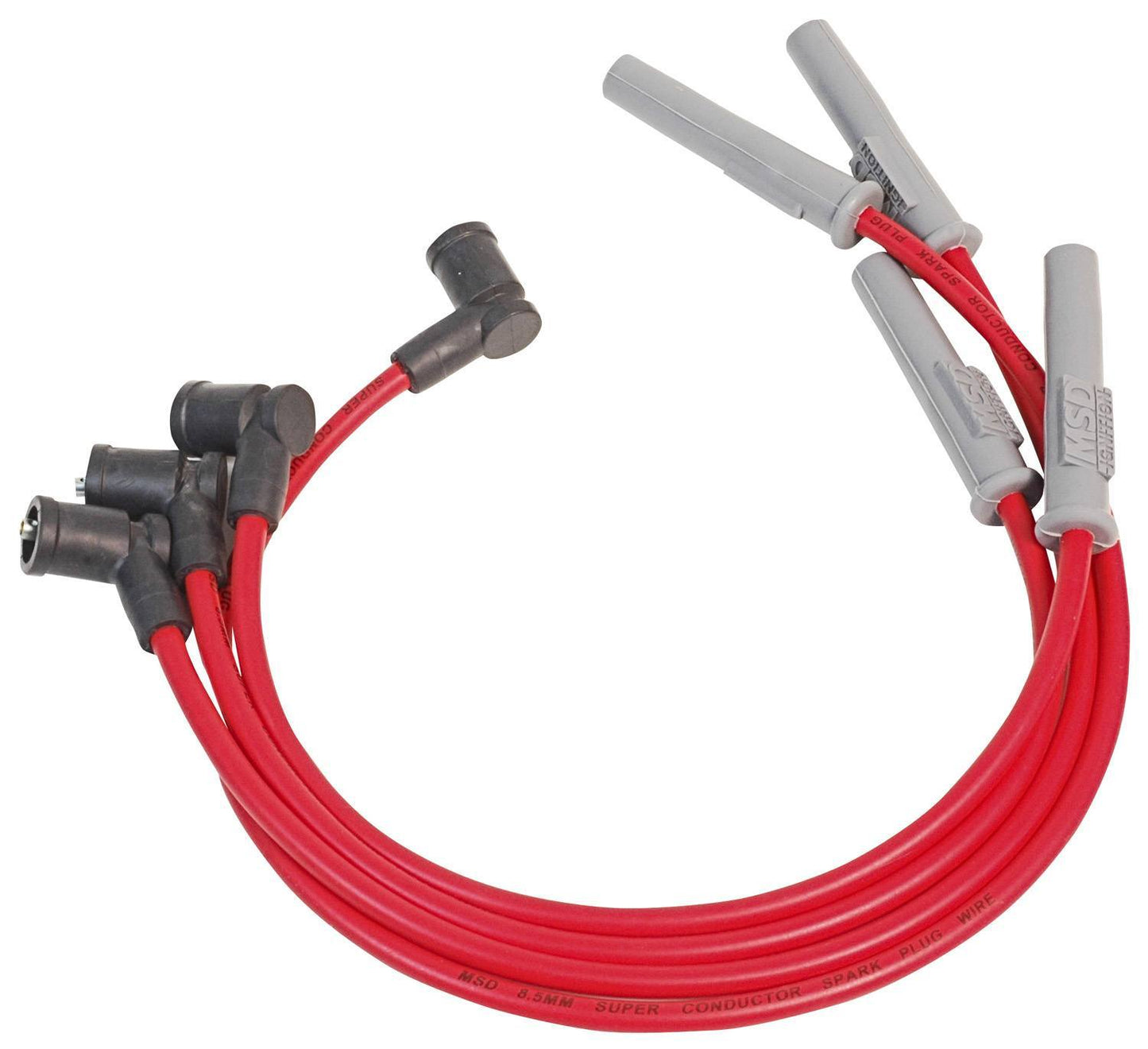 Msd Ignition 8.5mm SC Spark Plug Wire Set Mazda Miata 1.6/1.8L MPN MSD32599 For Mazda Miata 1990-2000