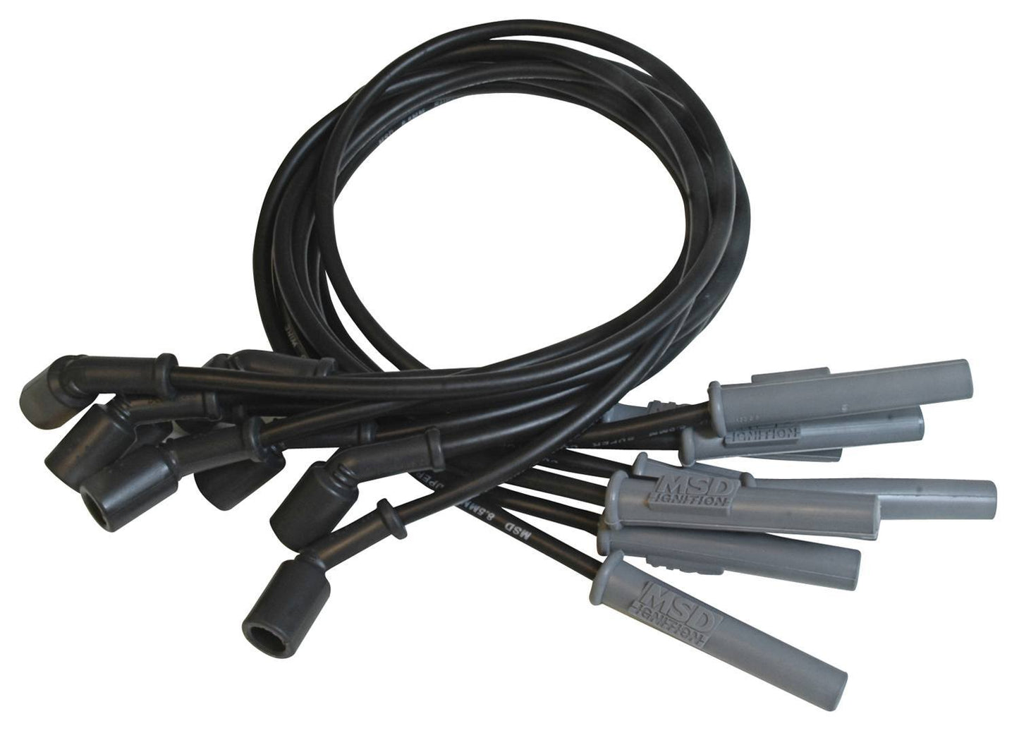 Msd Ignition 8.5MM Spark Plug Wire Set - Black MPN MSD32823 For GM LS-Series