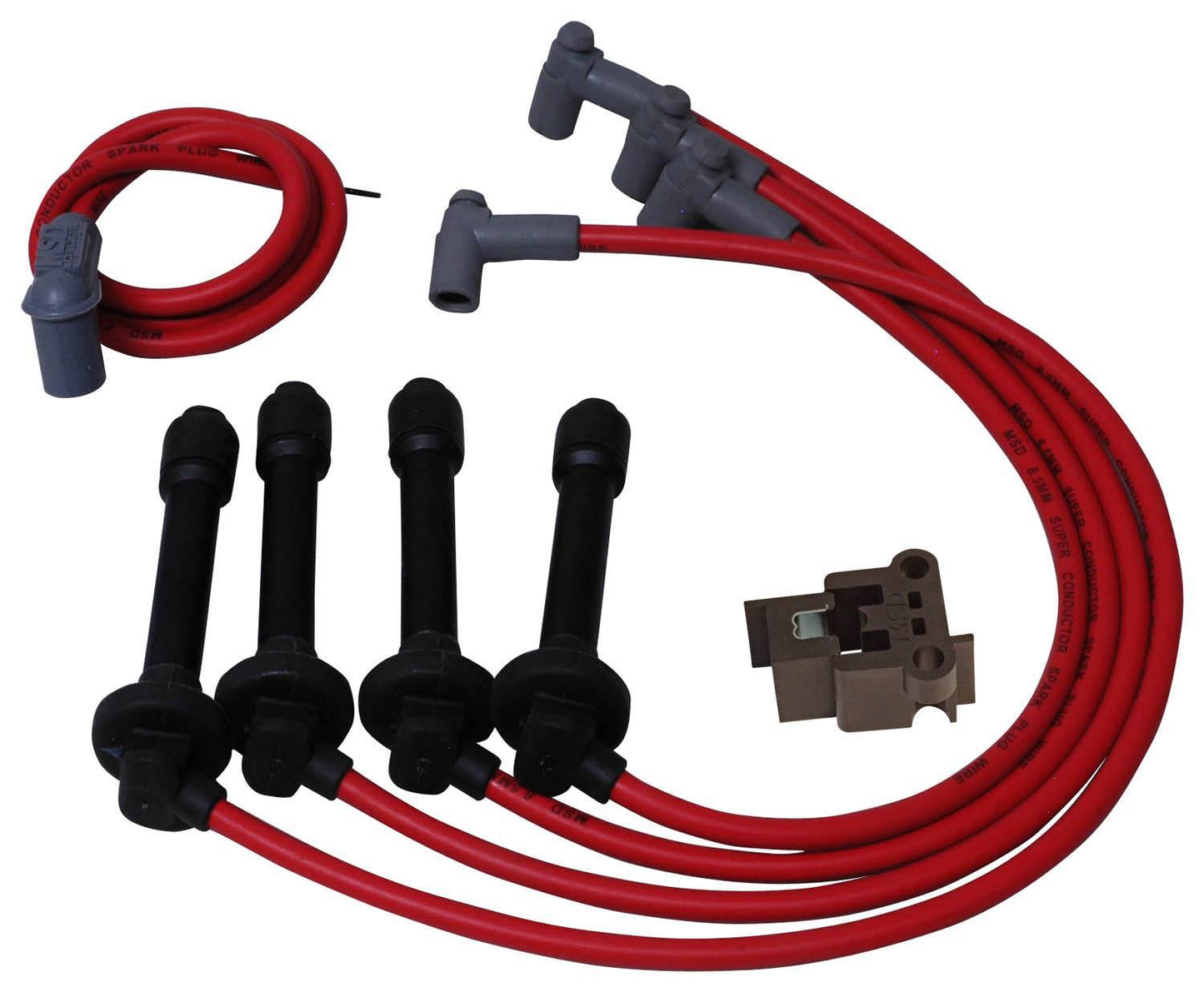 Msd Ignition 8.5mm Plug Wire Set - 92-00 Honda 1.6L MPN MSD35359 For Honda