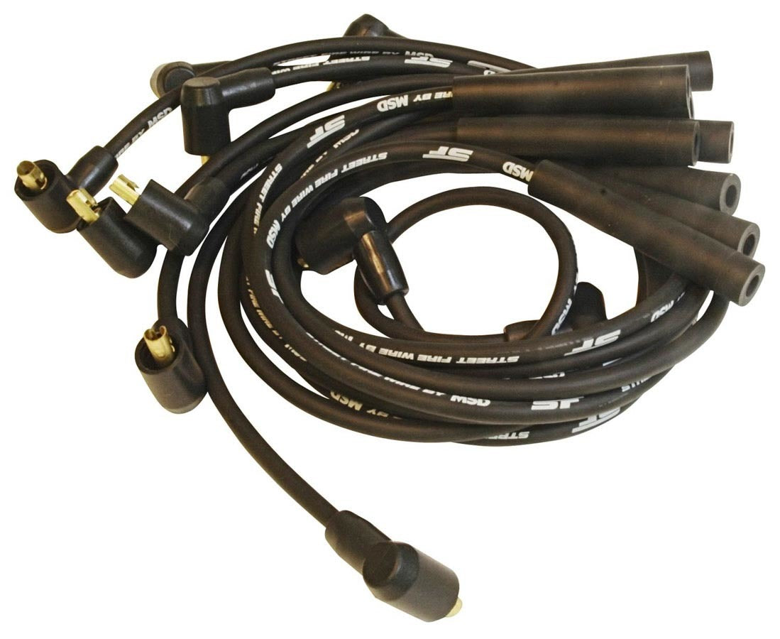 Msd Ignition Street Fire Spark Plug Wire Set MPN MSD5543 For Ford