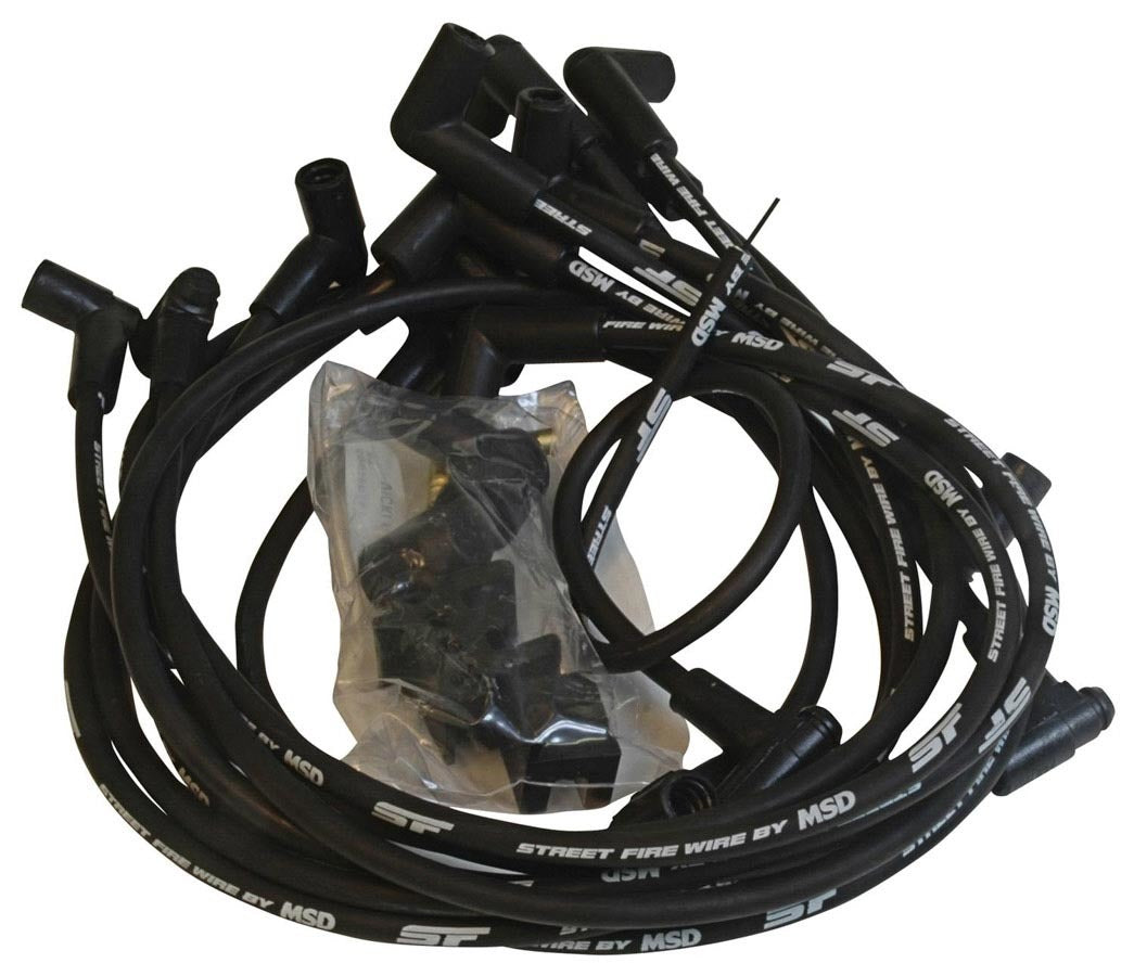 Msd Ignition Street Fire Spark Plug Wire Set MPN MSD5554 For Chevy