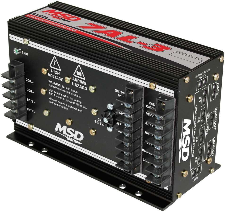 Msd Ignition MSD 7AL-3 Pro Drag Race Ignition Box Black MPN MSD7330