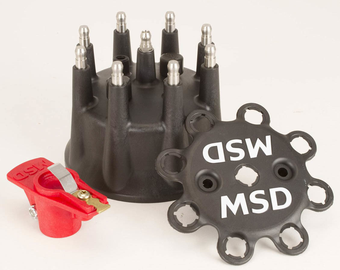 Msd Ignition Cap & Rotor Kit Pro Mag Lite - Black MPN MSD79193